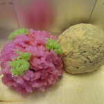 嘯月 - きんとんとわらび餅  \890 H28.03