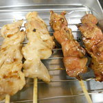 焼鳥どん - レバー・正肉