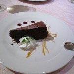 ブリランテ - デザートはチョコレートケーキをいただきました。 