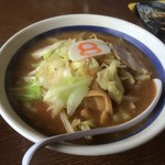 Hachiban Ramen - 味噌野菜らーめん（604円）_2016年6月