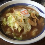 Hachiban Ramen - 醤油野菜らーめん（604円）_2016年6月