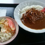 長沼フートピアふるさと物産館 - カツカレー  700円