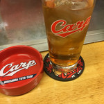 お好み焼 鉄板焼 三冠王 - カープ仕様です(´∀｀)