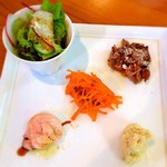 ブランカ - 再訪　前菜盛り合わせ