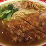 万世麺店 - 《排骨拉麺》850円
            2016/6/18