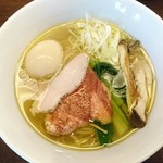 麺屋龍壽 - 味玉芳醇中華そば(塩) 850円