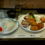 喫茶オリノ - 特製エビフライランチ 1150円