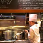 とんかつ マンジェ - 厨房