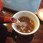 ほりのうち - 〆の蕎麦湯～♪