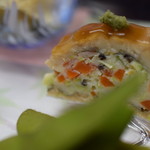 日の出 - 穴子の白和え焼き（口取り）