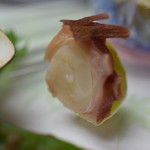 日の出 - 蛸とズッキーニ梅肉添え（口取り）