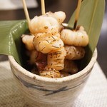 禅紫 - 2016.06　タコ串焼き