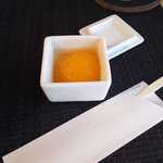 月のうつわ - デザートは杏子でした。