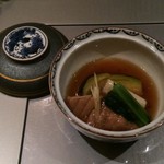 日本料理 旬彩 - まぐろの煮びたし　なす揚げ煮