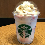 スターバックスコーヒー - 憧れの「ベイクドチーズケーキフラペチーノ＋ストロベリーソース」♡