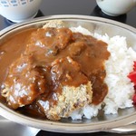 下関警察署食堂 - 鯨カツカレー 2016.5