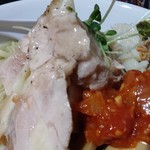 塩そば専門店 桑ばら - 潮帆立の冷製そば〜トマトソース（本日の裏そば）