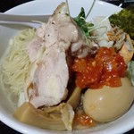 塩そば専門店 桑ばら - 潮帆立の冷製そば〜トマトソース（本日の裏そば）