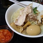 塩そば専門店 桑ばら - 潮帆立の冷製そば〜トマトソース（本日の裏そば）