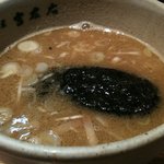 麺屋吉左右●チャーシューつけめん・スープ