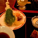 ゆずかろ亭 - 天ぷら。