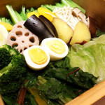 神戸プレジール 本店 - 野菜がたっぷり！
                                ＼(^_^)／