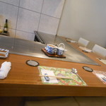 ステーキ工房 小粋 - 店内の風景　2016.6