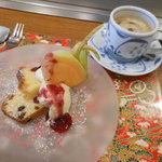 食後のデザートと、ドリンク　2016.6