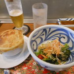 パイ包みスープと野菜サラダ　2016.6