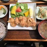 Kamata Shokudou - 鶏唐揚げ定食