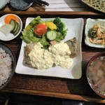 Kamata Shokudou - サバ竜田揚げ＆タルタルソース定食