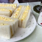 喫茶向陽 - エッグサンド