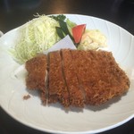 とんかつモリ - ロースかつ定食