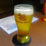 THAIFOOD DINING&BAR　マイペンライ - シンハー　600円
            シンハーの生ビールって初体験(^^)