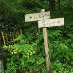 茶房　わらび野 - 左は同系列のお蕎麦屋さん、右はわらび野さん♪