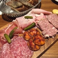 ルバーブ 大名古屋ビルヂング店 - ハム盛り合せ