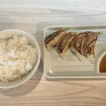 烈火 - 餃子定食(餃子＋ご飯)