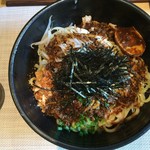 Shiroyume - 201606 白夢 ★まぜそば黒（900円）大盛（100円）★上から(^-^)/