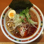 拉麺 いそじ - 辛醤油ラーメン、900円です。