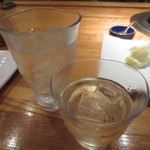 島生まれ島育ち 隠岐牛店 - 海藻焼酎 わだつみの精(40度) 700円　(2016.6)