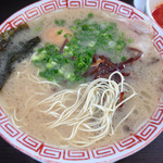 博多長浜らーめん　もりや - らーめん（￥650）味付たまご（￥100）豚とまと（￥100） 6/20/2016