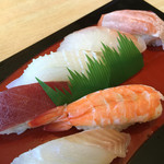 丸美鮨 - 寿司ランチの握り