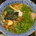 らーめん くじら軒 横浜本店 - 特製スナミナらーめん 薄口醤油味