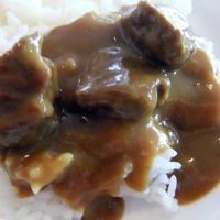 パノラミックレストラン ル・ノルマンディ - カレーライス　大きなお肉がごろごろと