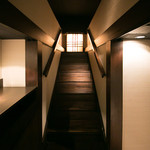 花かぐら - ロフト席につづく階段