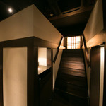 花かぐら - ロフト席につづく階段