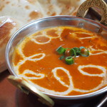 インド・ネパール料理　ビカシュ - エノキとジャガイモのカレー