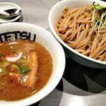 つけめんTETSU - つけ麺800円+大盛100円