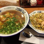 宝福ラーメン - チャーハンセット（800円）