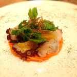 カラペティ・バトゥバ - 佐島産真ダコのマリネ　にんじんとセロリのサラダ